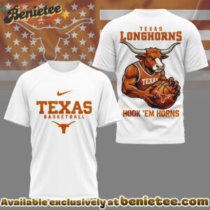 Texas Longhorns Premium NCAA GameDay Basketball 3D Shirt