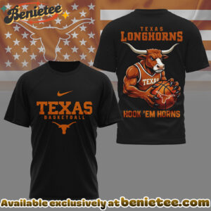 Texas Longhorns Premium NCAA GameDay Basketball 3D Shirt