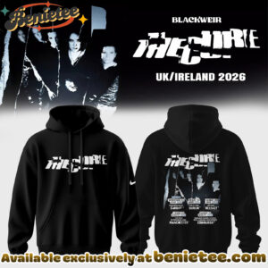 The Cure 2026 UK Ireland Summer Shows Hoodie, Tshirt, Sweatshirt - Ver 2