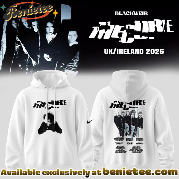 The Cure 2026 UK Ireland Summer Shows Hoodie, Tshirt, Sweatshirt - Ver 3