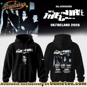The Cure 2026 UK Ireland Summer Shows Hoodie, Tshirt, Sweatshirt