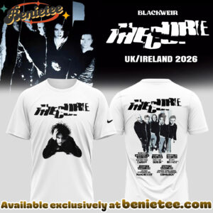 The Cure 2026 UK Ireland Summer Shows Hoodie, Tshirt, Sweatshirt - Ver 5