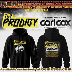 The Prodigy - UK Ireland Arena Tour 2026 Collection Hoodie, Tshirt, Sweatshirt - Ver 3
