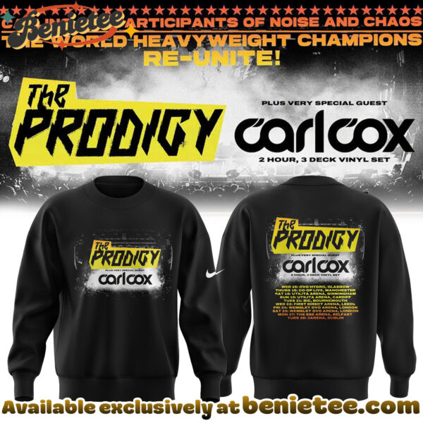 The Prodigy - UK Ireland Arena Tour 2026 Collection Hoodie, Tshirt, Sweatshirt - Ver 6