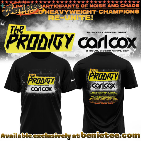 The Prodigy - UK Ireland Arena Tour 2026 Collection Hoodie, Tshirt, Sweatshirt - Ver 9