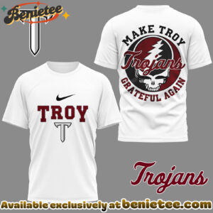Troy Trojans Premium NCAA Grateful Game Day 3D Shirt Hoodie