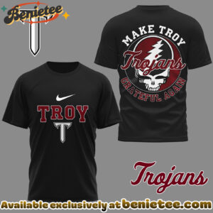 Troy Trojans Premium NCAA Grateful Game Day 3D Shirt Hoodie - Ver 2
