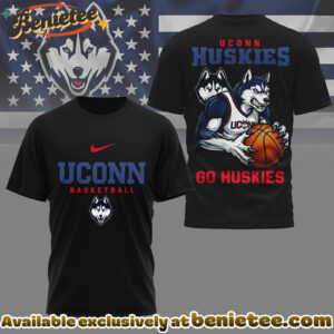 UConn Huskies Premium NCAA GameDay Basketball 3D Shirt