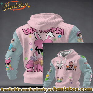 Una Pascua Printed Casual Hoodie