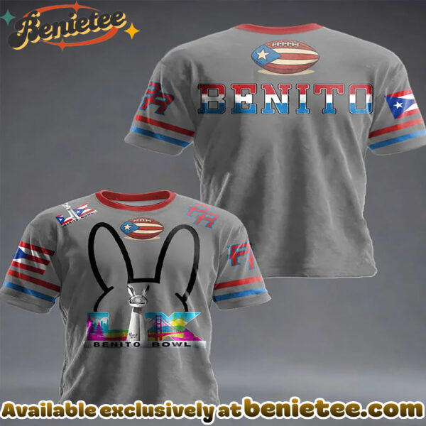 Unisex Bunny Football Music Lover Printed T-shirt - Ver 3