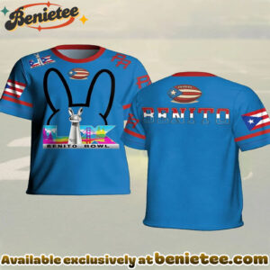 Unisex Bunny Football Music Lover Printed T-shirt - Ver 8