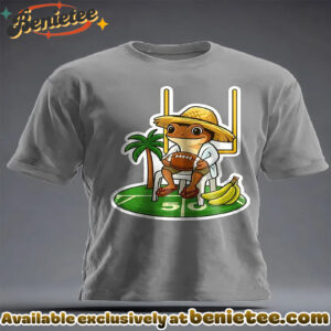 Unisex Bunny Football Music Lover Printed T-shirt - Ver 32