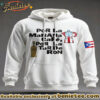 Unisex Puerto Rico Art Printed Hoodie