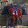 Unisex Puerto Rico Taino Proud Art Printed T-shirt