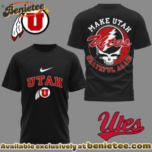 Utah Utes Premium NCAA Grateful Game Day 3D Shirt Hoodie