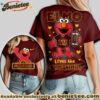 Washington Commanders Premium NFL Elmo Fan 3D Shirt