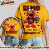 Washington Commanders Premium NFL Elmo Fan 3D Shirt