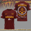 Washington Commanders Premium NFL Make America Lawful Again 3D Shirt