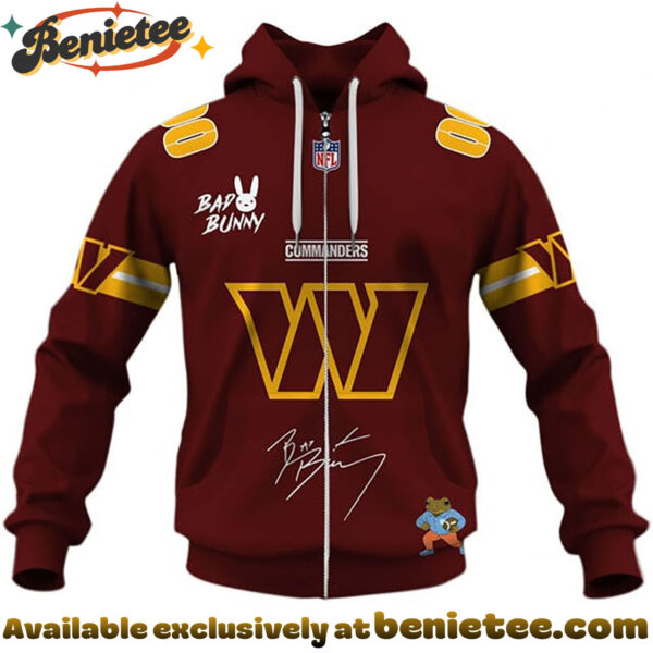 Washington Commanders x Bad Bunny Super Bowl 2026 Limited Edition Shirt