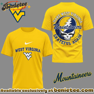 West Virginia Mountaineers Premium NCAA Grateful Game Day 3D Shirt Hoodie