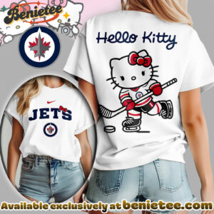 Winnipeg Jets Premium NHL Hello Kitty Womens Shirt