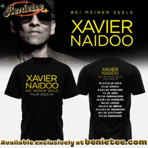 Xavier Naidoo Bei Meiner Seele Tour 2025-2026 T-Shirt - Ver 2