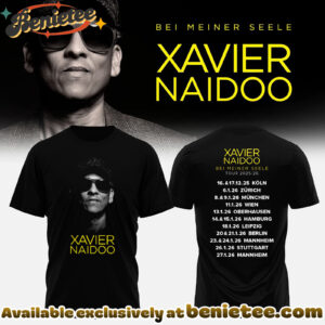 Xavier Naidoo Bei Meiner Seele Tour 2025-2026 T-Shirt
