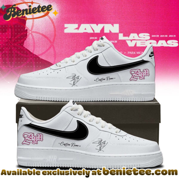 Zayn Live in Las Vegas signature Air Force 1 - Ver 2