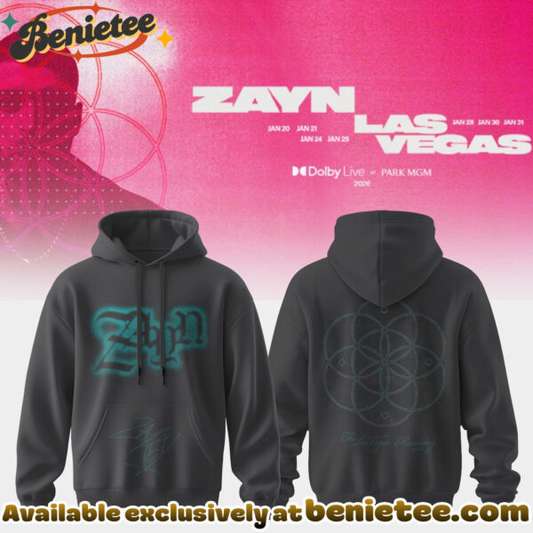 Zayn Live in Las Vegas signature Hoodie