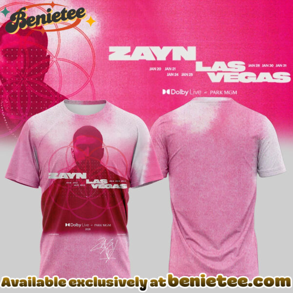 Zayn Live in Las Vegas signature Shirt - Ver 5