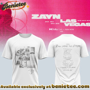 Zayn Live in Las Vegas signature Shirt - Ver 8