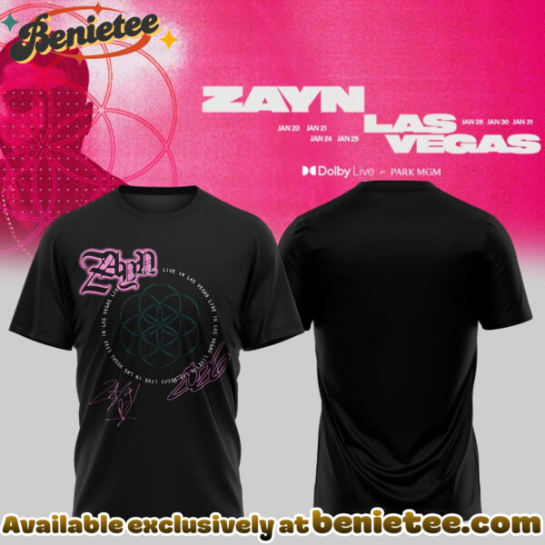 Zayn Live in Las Vegas signature Shirt - Ver 7