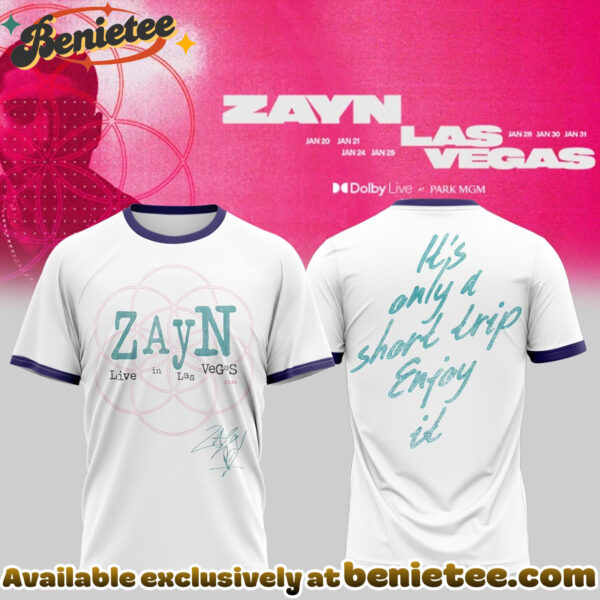 Zayn Live in Las Vegas signature Shirt - Ver 6