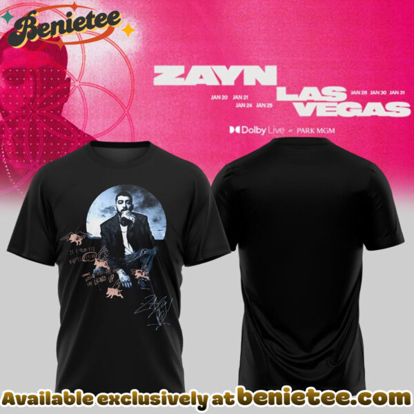 Zayn Live in Las Vegas signature Shirt - Ver 5