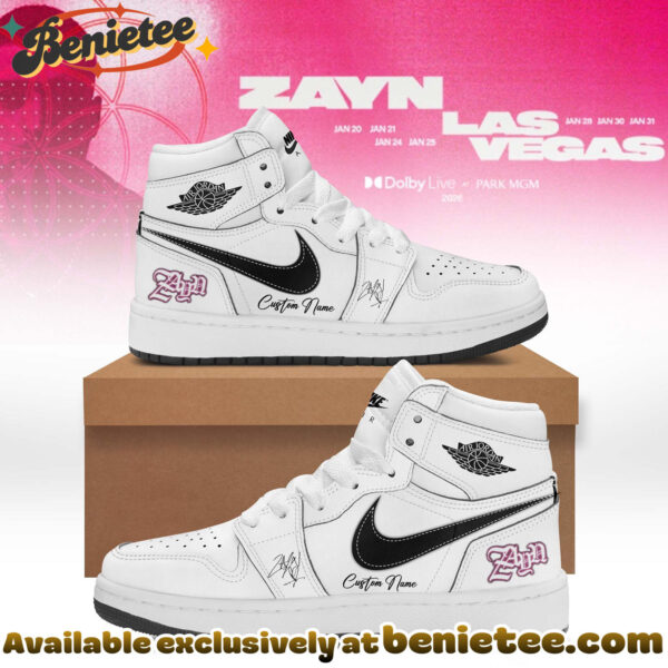 Zayn Live in Las Vegas signature Shoes Air Jordan 1 - Ver 4