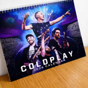 Coldplay 2026 Calendar, Coldplay Concert Calendar Wall Decor Gift