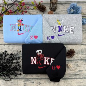 Embroidered The Amazing Digital Circus Sweatshirt, Circus Characters Embroidered Shirt