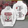 Hoosiers Football 2026 Rose Bowl 3D Apparel Hoodie