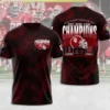Indiana Hosier Football 2026 Rose Bowl 3D Shirt S-5XL
