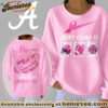 Alabama Crimson Tide Premium NCAA Breast Cancer Awareness T-Shirt And Sweatshirt