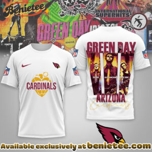 Arizona Cardinals Premium NFL Premium NFL Green Day X Super Bowl LX Special Edition 3D Tshirt, Hoodie, Sweatshirt