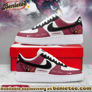 Arizona Cardinals Premium SHOES Air Force 1 Victory Pride Limited Edition