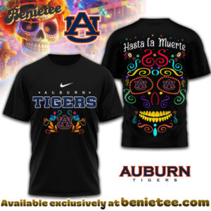 Auburn Tigers Premium NCAA Day of the Dead 3D Tshirt, Sweatshirt, Hoodie