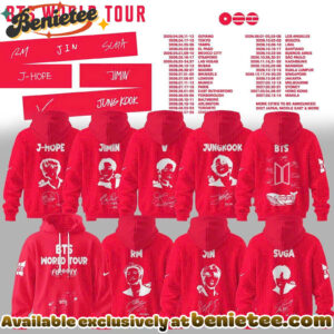 BTS World Tour 2026 Come Back Limited Edition Hoodie, Sweatshirt, Tshirt - Ver 4