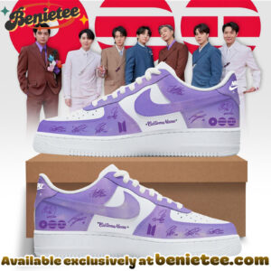 BTS World Tour Come Back 2026 Limited Edition - Nike Air Force 1 - Ver 2