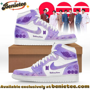 BTS World Tour Come Back 2026 Limited Edition - Nike Air Jordan 1