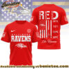 Baltimore Ravens Premium NFL Red Friday Firefighter 3D Tshirt, Hoodie, Sweatshirt