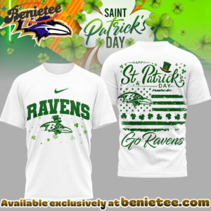 Baltimore Ravens Premium NFL St. Patricks Day 3D Tshirt, Hoodie, Sweatshirt