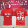 Buffalo Bills Premium NFL American Heart Month Tshirt, Sweatshirt, Hoodie