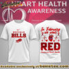 Buffalo Bills Premium NFL American Heart Month Tshirt, Sweatshirt, Hoodie